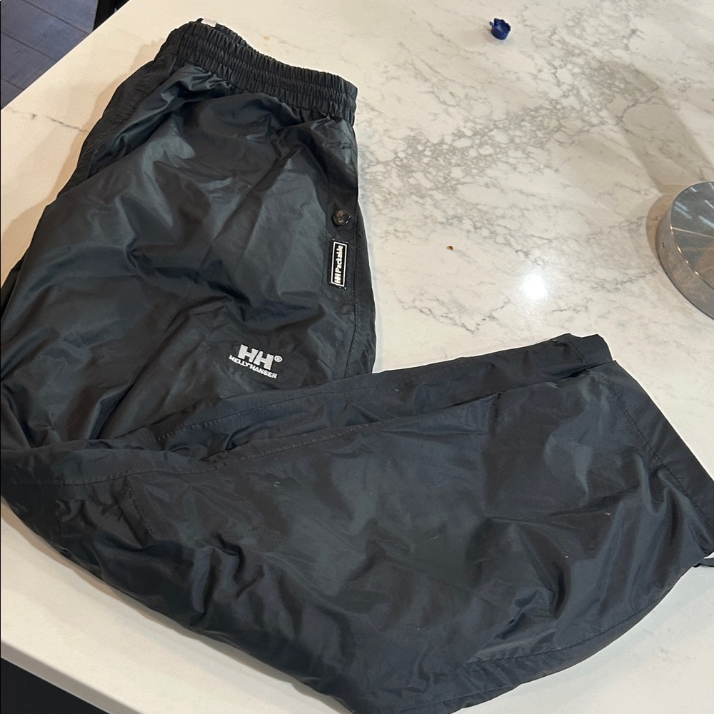 Helly Hansen Black rain pants Pants